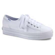 Zapatilla Triple Kick Core Canvas White