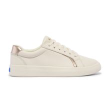 Zapatilla Leather Mujer Pursuit Leather Blanco Keds