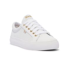 Zapatilla Leather Mujer Jump Kick Perf Blanco Keds