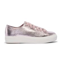 Zapatilla Leather Mujer Triple Kick Lace Rosado Keds