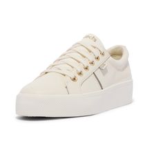 Zapatilla Leather Mujer Jump Kick Duo Ltr Beige Keds