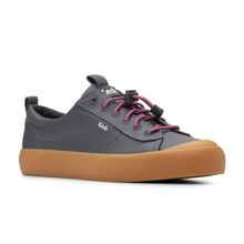 Zapatilla Textil Mujer Kickback Toe Cap Toggle Coated Twill Negro Keds