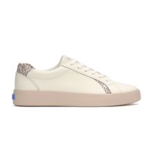 Zapatilla Para Mujer Cuero Pursuit Leather Snake Heel Fob Beige Keds