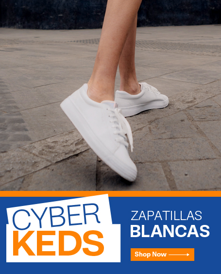 Cyber Keds - Zapatillas Blancas  / Keds